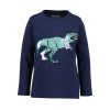 majica-dolgi-rokav-modna-z-blescicami-in-dinozavrom-modra